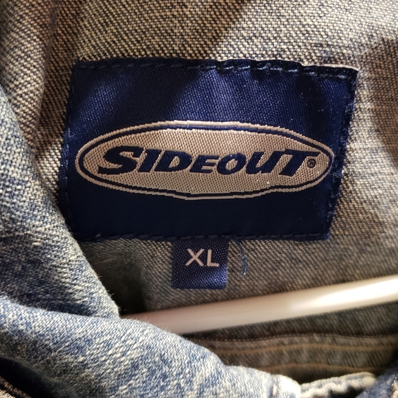 Upcycled Denim Jacket Holographic Unicorn - Picture 4 of 4